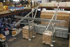 Structure de <span class=keywords><strong>caport</strong></span> de parking photovoltaïque personnalisée en aluminium Système de montage d'auvent PV Abri de voiture solaire - Product Image 5