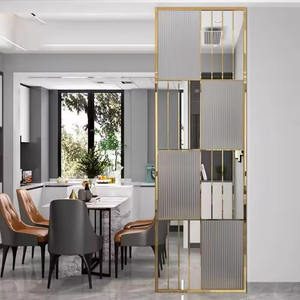 Séparateur d'écran en métal découpé au laser du fabricant Séparateur de pièce haute en maille Cloison <span class=keywords><strong>rideau</strong></span> Panneau de clôture Techniques - Product Image 3