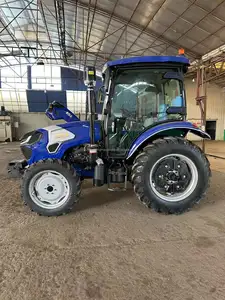 YTO dizel motor AD aks Weifang tarım makinesi ile 4 tekerlekli tahrik çiftlik traktörü 90hp 100hp 110hp 120hp tekerlekli traktör