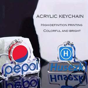 Llaveros Personalizados de Acrílico con Anillas para Mochilas, Parejas, Animales y Personajes de Dibujos Animados - Product Image 5