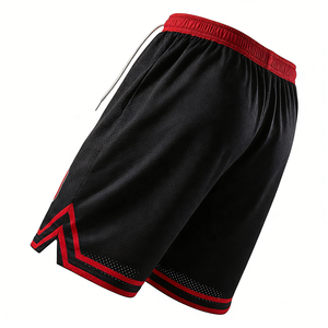 Shorts respirants décontractés de haute qualité en vente en gros Shorts d'été en maille de basket-ball imprimés personnalisés à séchage rapide pour hommes - Product Image 2