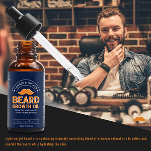 Cuidado de la Barba para Hombres, Fluido para el Crecimiento de la Barba, Mantenimiento, Aceite Esencial para el Crecimiento de la Barba, Promueve el Cuidado del Cabello - Product Image 2