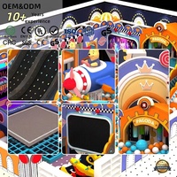 Équipement de jeu intérieur personnalisé : Château PAGODA, Aire de jeux Thème Avion, Piscine à balles, Trampoline, Écran interactif, Mur d'escalade |   OEM&ODM