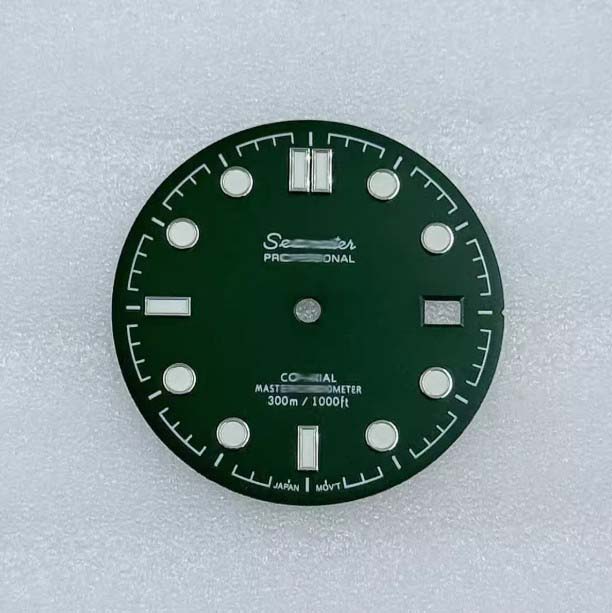 Green silver+with S logo