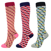 Medias Hombre De Mujer Compression Deportivas Futbol Medicos chaussettes noires pour hommes chaussettes De Compression tricotées décontractées pour femmes et hommes