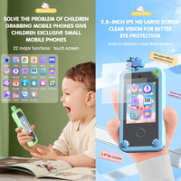 Caméra de téléphone intelligent pour enfants Jumon, écran tactile de 2,8 pouces, système d'exploitation Android, vidéo Full HD, capteur CMOS, double objectif grand angle 180° C90