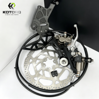 Kit de frein arrière KOTORQ Ultra Bee pour Surron LBX Talaria X3 79Bike Falcon Pro, étrier hydraulique, levier, tuyau, support CNC, rotor 240 mm