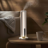 Diffuseur d'huiles essentielles intelligent, moderne et luxueux, rechargeable, en métal, sans eau, pour la maison, décoratif, pour OEM