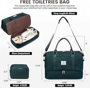 Agujas portátiles impermeables de muestra gratis, suministros de ganchillo, bolso de mano de hilo, organizador, bolso de ganchillo de hilo de viaje - Product Image 4