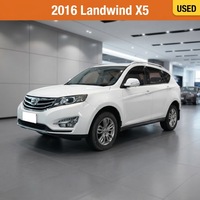 Voiture d'occasion 2016 Landwind X5 Plus 1.5T CVT Chuangxiang SUV 5 places conduite à gauche faible kilométrage vente chaude exportation en gros marque de premier plan abordable