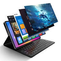 Tablette de jeu pour ordinateur portable Tableta Robuste pour enfants Tablette Android 11 pouces Tab Android 14 Neuf pour enfants Bureau avec clavier