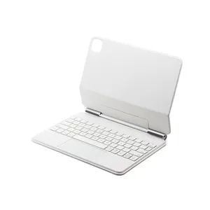 Untuk IPad casing Keyboard Tablet sarung Keyboard untuk IPad 11 inci untuk 12.9 inci penutup Tablet Magic Keyboard Case PU penutup kulit