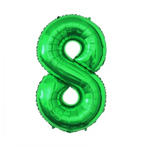 Hotsale da 40 pollici palloncino con <span class=keywords><strong>numero</strong></span> verde scuro di grandi dimensioni gigante Jumbo Digit foglio verde scuro palloncino di elio per la decorazione della celebrazione - Product Image 2