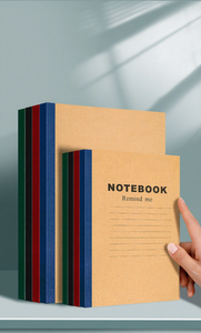 Carnet A5 B5 relié à la colle, lignes horizontales, couverture souple, journal, papeterie de bureau et scolaire - Product Image 5