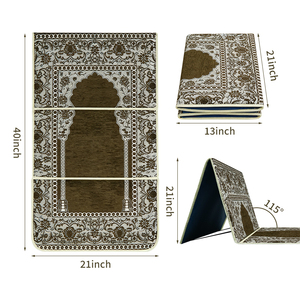 <span class=keywords><strong>Tapis</strong></span> <span class=keywords><strong>de</strong></span> <span class=keywords><strong>prière</strong></span> personnalisé islamique ergonomique épais <span class=keywords><strong>orthopédique</strong></span> pour couple avec poche - Product Image 5
