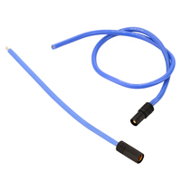 Connecteur banane mâle et femelle de vente chaude avec boîtier en plastique isolant 3.5mm/4mm à broche unique