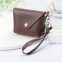 Porte-monnaie mignon en gros pour femme, porte-clés créatif en forme de macaron, sac à monnaie, porte-clés pour femme