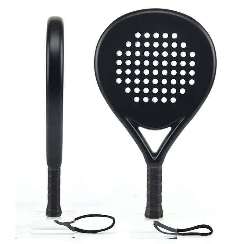 Top Ranking Manufacturer Custom Professional Carbon Fiber 3K 12K 18K Paddle Beach Tennis Padel Racket