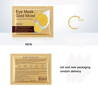 Masque pour les yeux OBO Cosmetic personnalisé ZOZU, réduit les cernes et les poches, masque pour les yeux en or 24 carats pour dormir