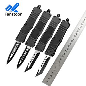 Fanstoon - Navaja de Bolsillo Mini con Hoja de Acero 8CR13 58-60HRC, Mango de Aleación de Zinc, para Supervivencia al Aire Libre, Caza, Defensa Personal, Bricolaje - Product Image 1