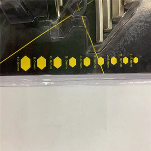 איכות פרימיום 9-קטע כרום ונדיום פלדה משושה אלן משושה מפתח עם קיבולת מומנט גבוהה - Product Image 4