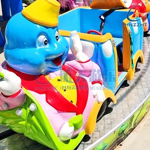 Montaña Rusa Infantil para Parques al Aire Libre, Tren <span class=keywords><strong>de</strong></span> Ensueño, Construcción <span class=keywords><strong>de</strong></span> Fibra <span class=keywords><strong>de</strong></span> Vidrio y Acero, Componentes <span class=keywords><strong>de</strong></span> Aleación <span class=keywords><strong>de</strong></span> Aluminio, 16 Personas - Product Image 3