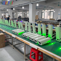 Wasserdichter Multi-Beam Vorhang-Laser Rotierender Himmelslaser für Autobahnen Straßenverkehr Laser-Ausrüstung RGB Grüner Vogel Auto