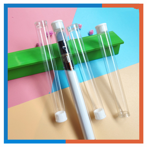 Tubes en plastique transparent bon marché avec bouchons à clapet, impression offset, diamètre 16 mm, volume 10 ml, pour artisanat et usage cosmétique, marque JH - Product Image 4
