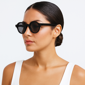 Vintage Fashion 2026 Retro <b>Round</b> UV400 Decorative <b>Sunglasses</b> PC Frame Full Rim Unisex Lens - Product Image 6