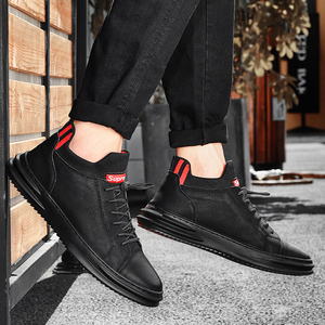 Zapatillas Deportivas de Estilo Casual para Hombre, de Cuero Auténtico, Transpirables, de Buena Venta - Product Image 6