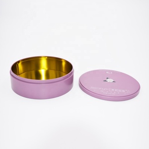 Scatola di Latta Rotonda per <span class=keywords><strong>Biscotti</strong></span> e Dolci, Personalizzabile, in Latta da 0,23mm per Alimenti, con Vernice Lucida e Goffratura per Confezionamento di Caramelle e Cioccolato - Product Image 6
