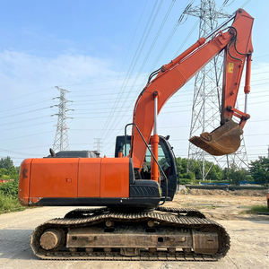 รถขุดตีนตะขาบฮิตาชิ ZAXIS 200 ประสิทธิภาพสูง ขนาด 20 ตัน พร้อมเครื่องยนต์ มอเตอร์ และปั๊ม สำหรับงานก่อสร้าง - Product Image 1