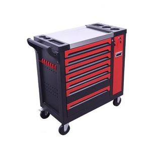 Coffret d'outils mécanicien 200 pièces, chariot à outils robuste en métal avec kit automobile - Product Image 5