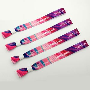 Pulseras de Poliéster Reciclado Personalizadas para Festivales, Diseño Personalizado, Novedades 2022 - Product Image 4