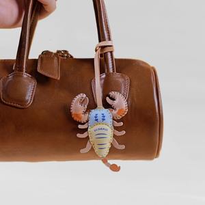 Llavero de Cuero PU Genuino de Diseño de Lujo, Serie Constelación, Colgante de Cuero para Bolso de Mujer, Anillo para Llaves, Regalo - Product Image 5