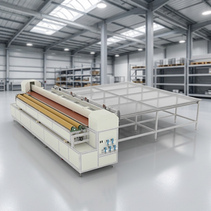 เครื่องตัดผ้าม่านม้วนอัตโนมัติ PLC & มอเตอร์ 3.2 เมตร แบบอัลตราโซนิกและแบบกดพร้อมมีดตัดอเนกประสงค์ - Product Image 1