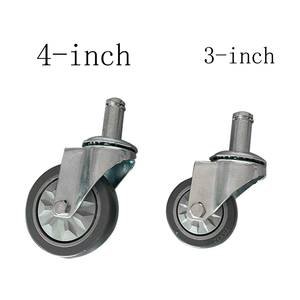 다층 스토리지 랙 무료 조합 크롬 도금 와이어 메쉬 선반 발코니 보관 금속 구조 - Product Image 4