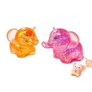 Pelota Antiestrés de Elefante Suave, Juguete Sensorial para Adultos y Niños, Pelota de Caramelo de Elefante para Apretar, Utilizada para Aliviar la Ansiedad - Product Image 1