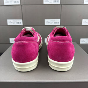 2025 Top Quality Luxury Leather Casual White Lace <strong>Ricking</strong> Low Top Vintage <strong>Owen</strong> Style Shoes <strong>Boots</strong> Sneakers Men - Product Image 6