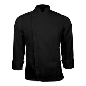 Tesimei Men's Long Sleeve <b>Chef</b> <b>Jacket</b> Summer Polyester/Cotton Restaurant & Bar Uniform In-Stock - Product Image 1