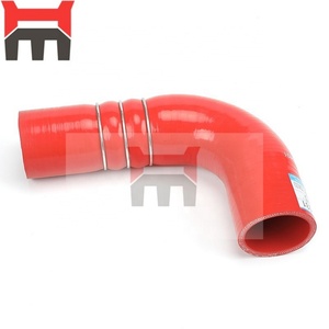 Ventes Flash : Tuyau d'Intercooler pour Excavatrice SH200-5 CX210B, Référence KRH17100, Silicone, Norme OEM, Neuf HM - Product Image 4
