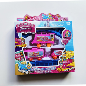 Juguetes tragamonedas, modelo educativo de plástico eléctrico, luz Diy, pista de riel, juego de tren de juguete, rompecabezas, juego de tren de pista ensamblado - Product Image 6