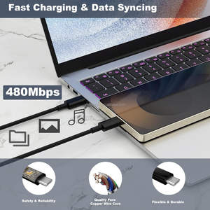 <span class=keywords><strong>Chargeur</strong></span> de téléphone <span class=keywords><strong>USB</strong></span>-<span class=keywords><strong>C</strong></span> double ultra-rapide 45W avec <span class=keywords><strong>c</strong></span>âble Type-<span class=keywords><strong>C</strong></span> de 3 m pour <span class=keywords><strong>Apple</strong></span> iPhone 17/Pro/Pro Max/17 Air - Product Image 6