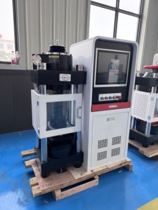 Máquina de Ensayo de Compresión de Cubos de Hormigón Electrohidráulica Totalmente Automática CTM de 1000KN/2000kN/3000kN - Product Image 2