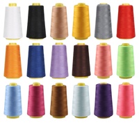 Hilo de Coser Teñido de Poliéster Hilado 100% Reciclado TKT120 de Alta Tenacidad 40/2 3000m Longitud Personalizada Taixing TX-SP 402 Resistente a la Abrasión