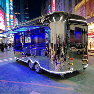 Carrito de Venta de Acero Inoxidable Airstyle con Superficie Pulida para Eventos Urbanos de Comida - Product Image 1
