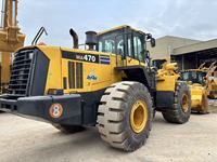 Chargeuse sur pneus Komatsu WA470-3, excavatrice, capacité nominale de 4 tonnes, poids de la machine de 12 900 kg, puissance de 114 W, exportation d'origine chinoise 2022