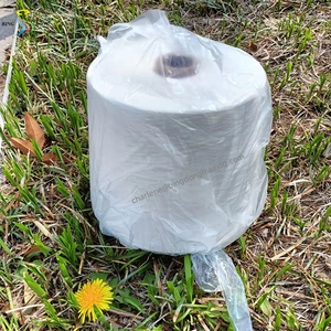 Màu <span class=keywords><strong>Polyester</strong></span> triko iplik dệt túi may quay <span class=keywords><strong>100</strong></span>% <span class=keywords><strong>yizheng</strong></span> sợi làm sáng SD sợi nguyên 20/3 Trắng - Product Image 1