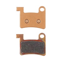 Plaquettes de frein frittées à base de cuivre pour trottinettes électriques, plaquettes de frein à disque en bronze métallique fritté, plaquettes de frein frittées
