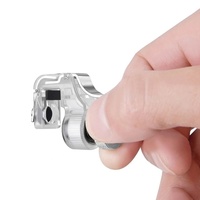 Controlador de Juegos Móviles R11 de Alta Calidad, Transparente, ABS+Metal, Compatible con IOS, Botones de Disparo L1/R1
